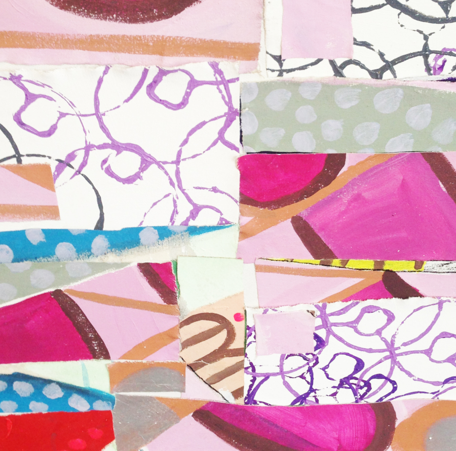 maggie kempinska kunst maleri collager art artist