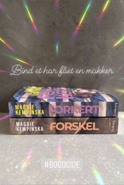 maggie kempinska, forfatter, krimiforfatter, krimi, årets krimi, Forskel, forskel, krimi, kriminalroman, bogogide, Bog&ide