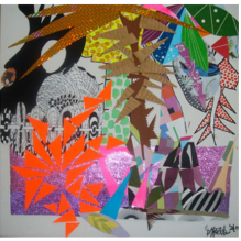 maggie kempinska kempinski kunstner contemporary artist art collages prints mixed media talr kunstner kunst art artist collager illustrations illustrationer