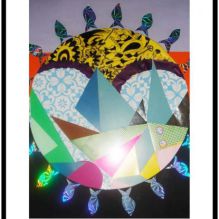 maggie kempinska kempinski kunstner contemporary artist art collages prints mixed media talr kunstner kunst art artist collager illustrations illustrationer